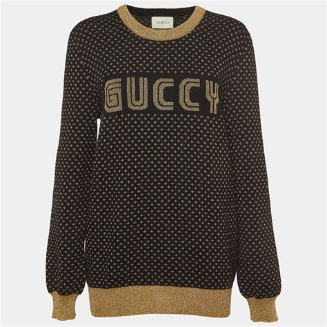 does gucci have a sweater spelled guccy|gucci color sweater.